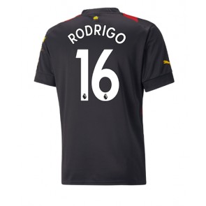 Manchester City Rodri Hernandez #16 Bortatröja 2022-23 Kortärmad